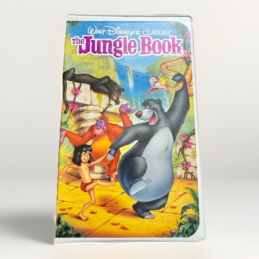 The Jungle‎ Book VHS Walt Disney Classic Black Diamond Edition Clamshell